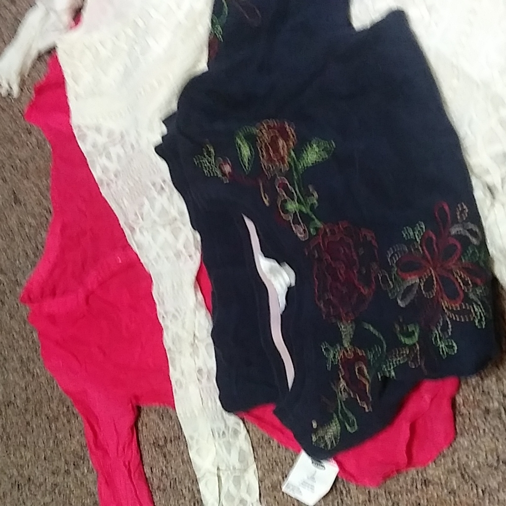 4 tops for summer size vary...s.med